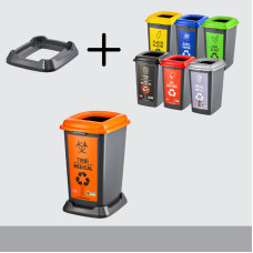 Plastik Geri Dönüşüm Çöp Kovası