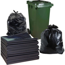 Siyah Dökme Çöp Torbası 100x150